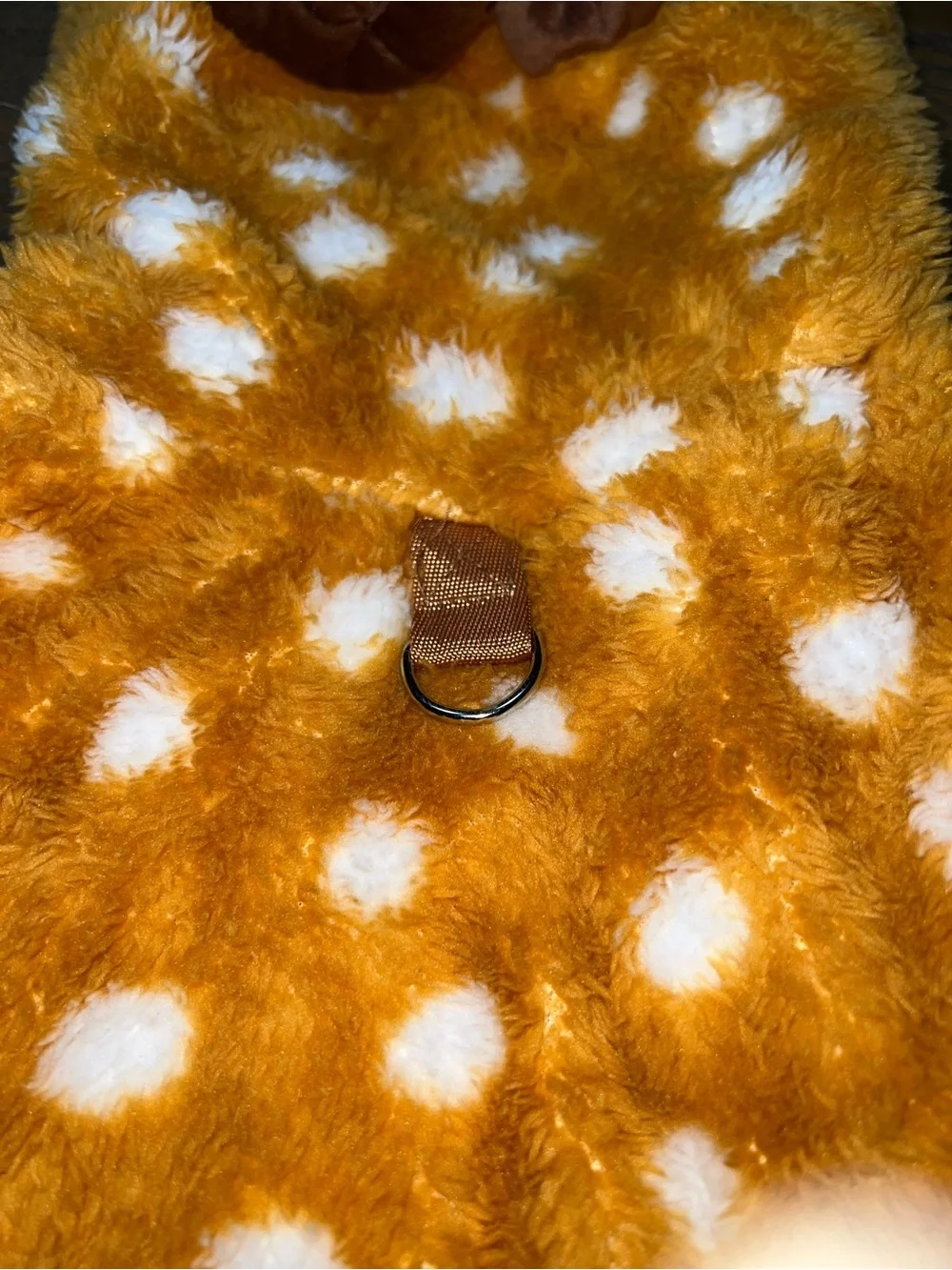 Rudolph the Reindeer Pet Costume - L - Worn Once